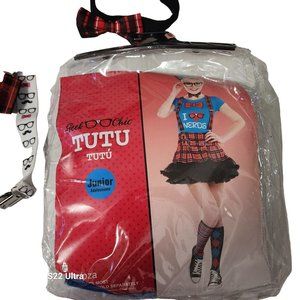 HALLOWEEN COSTUME GEEK CHIC TUTU JUNIOR SMALL